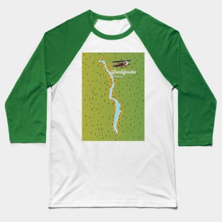 Randsfjorden Norway Baseball T-Shirt